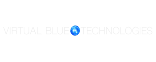 virtual blue logo